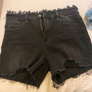 Boutique black shorts. Never worn. Large